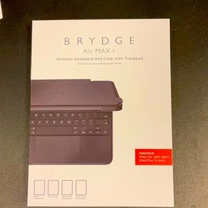 BRYDGE Air MAX+ Wireless Keyboard and Case for iPad Air (4th gen) & iPad Pro 11”